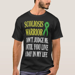 Scoliose Bewustzijn Rechter Scoliotic Warrior Surv T-shirt