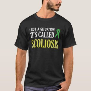 Scoliose Bewustzijnssituatie Scoliotische krijger  T-shirt