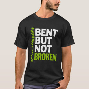 Scoliose Kunst voor Mannen Vrouwen Spinale Fusie S T-shirt