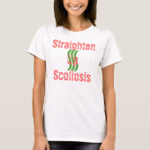 Scoliose rechtzetten t-shirt (Voorkant)