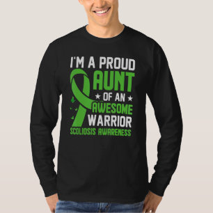 Scoliose  Ruggengraat Blessure Strijders Tante Sco T-shirt
