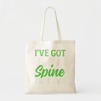 Scoliose Survius Spinale verwonding Lint Scoliose Tote Bag