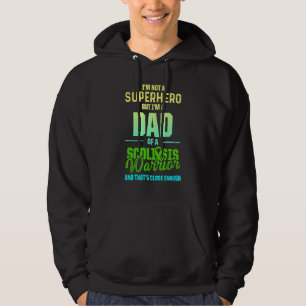 Scoliosis Awareness Hero Scoliotic Warrior Survivo Hoodie