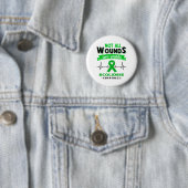Scoliosis Awareness Month Ribbon Gifts Ronde Button 5,7 Cm (In situ)