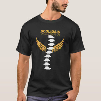 SCOLIOSIS WARRIOR funny T-shirt