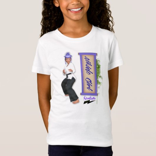 Scolletta "Aikido Girl" Babydoll T T-shirt (Voorkant)