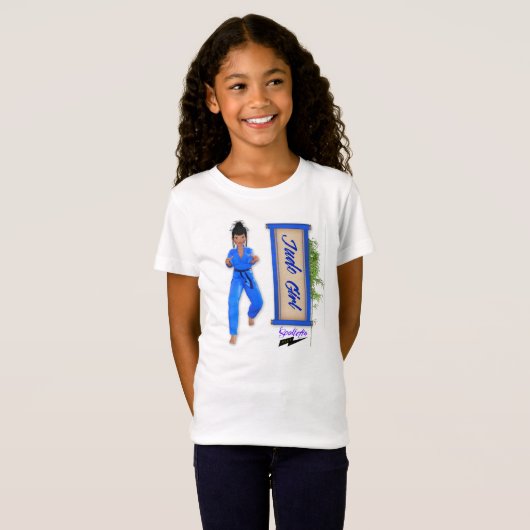 Scolletta "Judo Girl" Babydoll T T-shirt (Voorkant volledig)