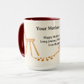 Scone Kruimelspoor Doolhof Liefde Mok (Voorkant links)