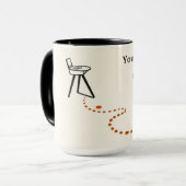 Scone Kruimelspoor Labyrint Liefde Eeuwig Mok (Voorkant links)