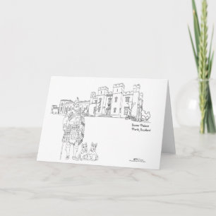 Scone Palace, Perth, Schotland Kaart