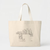 Scone Palace, Perth, Schotse Canvas tas (Voorkant)