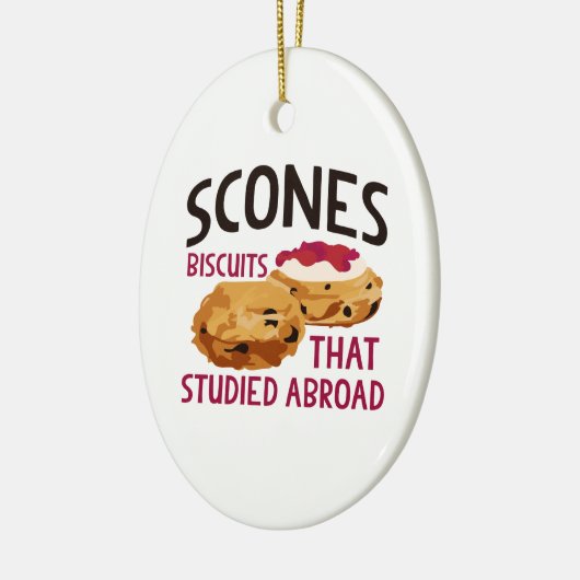 Scones Keramisch Ornament (Links)