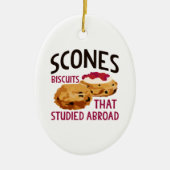 Scones Keramisch Ornament (Voorkant)