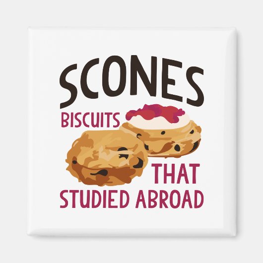 Scones Magneet (Voorkant)