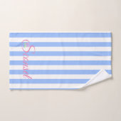 Sconset/Nantucket handdoek blauwe streep (Handdoek)