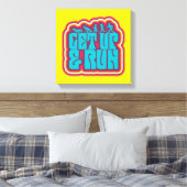 Scooby and the Gang "Get Up & Run" Graphic Canvas Afdruk (Insitu (Slaapkamer))