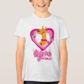 Scooby-Doo A Girl's beste vriend Tri-Blend Shirt (Voorkant)