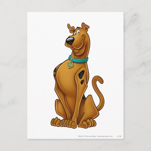 Scooby-Doo Airpenseel Pose Briefkaart (Voorkant)
