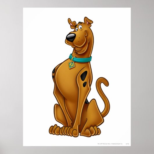 Scooby-Doo Airpenseel Pose Poster (Voorkant)
