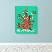 Scooby-Doo All Decked Out Canvas Afdruk (Insitu (Houten vloer))