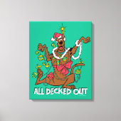 Scooby-Doo All Decked Out Canvas Afdruk (Voorkant)