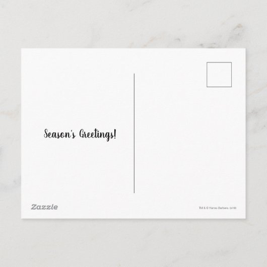 Scooby-Doo All Decked Out Feestdagenkaart (Achterkant)