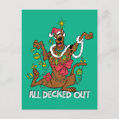 Scooby-Doo All Decked Out Feestdagenkaart (Voorkant)