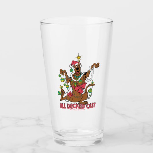 Scooby-Doo All Decked Out Glas (Voorkant)
