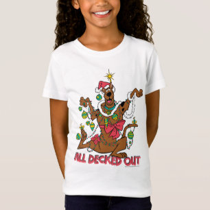 Scooby-doo allemaal uitgeklapt t-shirt