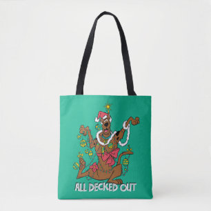 Scooby-doo allemaal uitgeklapt tote bag