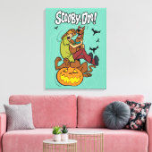 Scooby-Doo and Shaggy Halloween Fright Canvas Afdruk (Insitu (Woonkamer))