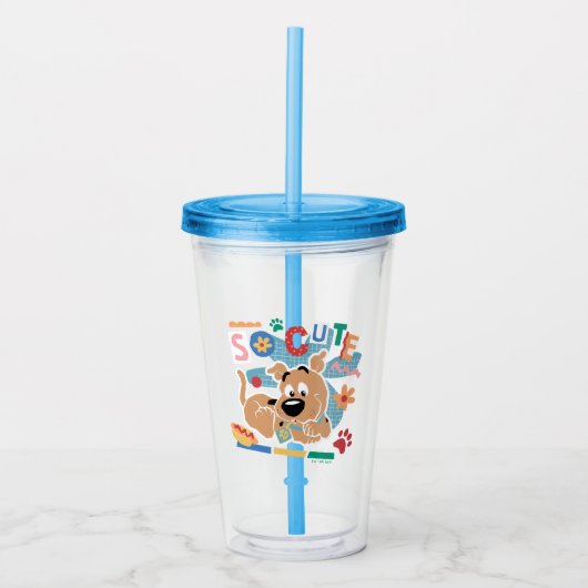 Scooby-Doo | Baby Scooby-Doo So Cute Acryl Drinkbeker (Voorkant)