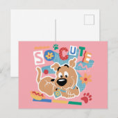 Scooby-Doo | Baby Scooby-Doo So Cute Briefkaart (Voorkant / Achterkant)