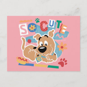 Scooby-Doo   Baby Scooby-Doo So Cute Briefkaart