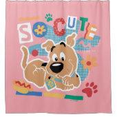Scooby-Doo | Baby Scooby-Doo So Cute Douchegordijn (Voorkant)