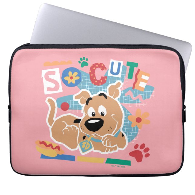 Scooby-Doo | Baby Scooby-Doo So Cute Laptop Sleeve (Voorkant)