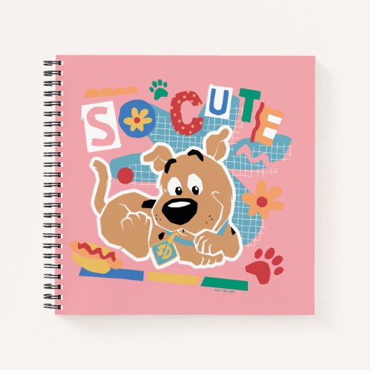 Scooby-Doo | Baby Scooby-Doo So Cute Notitieboek (Voorkant)
