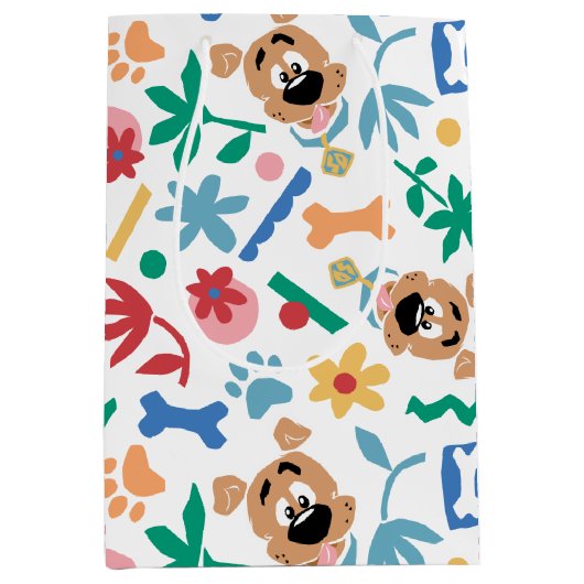 Scooby-Doo | Baby Scooby-Doo So Cute Pattern Medium Cadeauzakje (Voorkant)