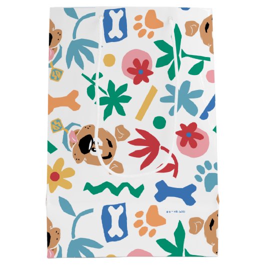 Scooby-Doo | Baby Scooby-Doo So Cute Pattern Medium Cadeauzakje (Achterkant)