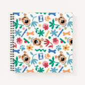 Scooby-Doo | Baby Scooby-Doo So Cute Pattern Notitieboek (Voorkant)
