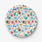 Scooby-Doo | Baby Scooby-Doo So Cute Pattern Papieren Bordje (Voorkant)