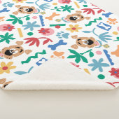 Scooby-Doo | Baby Scooby-Doo So Cute Pattern Sherpa Deken (3/4)