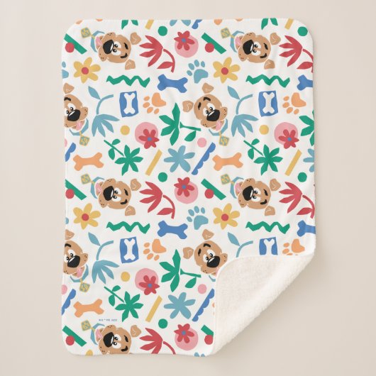 Scooby-Doo | Baby Scooby-Doo So Cute Pattern Sherpa Deken (Voorkant)