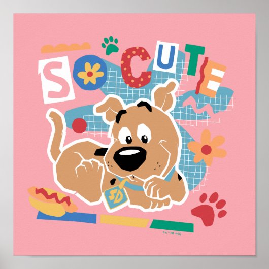 Scooby-Doo | Baby Scooby-Doo So Cute Poster (Voorkant)
