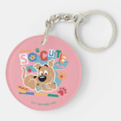 Scooby-Doo | Baby Scooby-Doo So Cute Sleutelhanger (Achterkant)