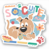 Scooby-Doo | Baby Scooby-Doo So Cute Sticker (Voorkant)