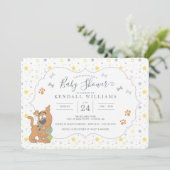Scooby-Doo Baby shower Uitnodiging (Staand voorkant)