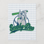 Scooby-Doo Baseball Logo Briefkaart (Voorkant)