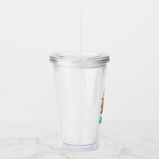 Scooby-Doo Bashful Pose Acryl Drinkbeker (Rechts)