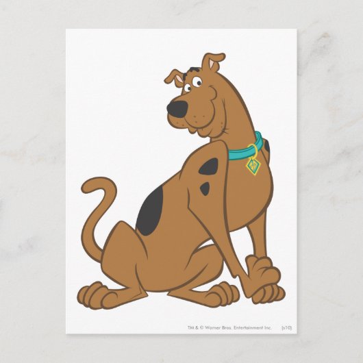 Scooby-Doo Bashful Pose Briefkaart (Voorkant)